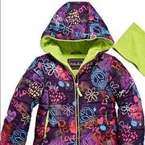 Toddler Girls Peace and Love Coat